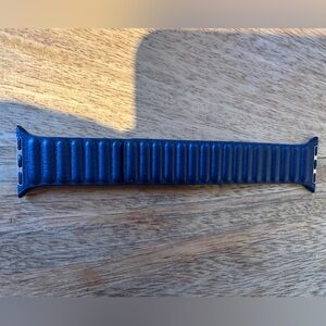 Navy Magnetic Link Apple Watch Band